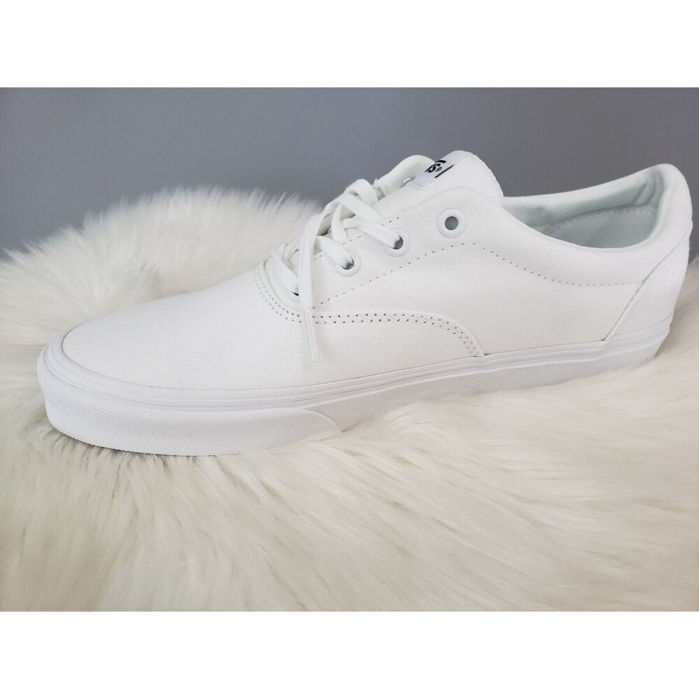 NEW Vans Shoes Women Doheny Triple White Size 11 Sneakers Lace Up Skateboarding - Picture 4 of 7